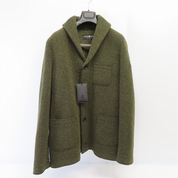 実際に弊社で買取させて頂いた【未使用/JPタグ】HYDROGEN/ハイドロゲン ウール混 ジャケット 250306/56