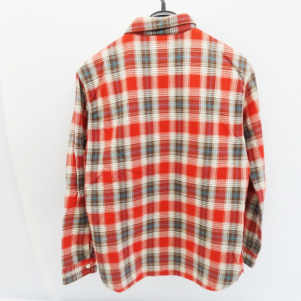 実際に弊社で買取させて頂いたTHE FLAT HEAD/フラットヘッド ORIGINAL WEAR チェック フランネルシャツ/40の画像 1枚目