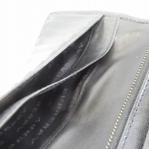 実際に弊社で買取させて頂いたBURBERRY/バーバリー バーバリーチェック 2つ折り長財布 の画像 5枚目