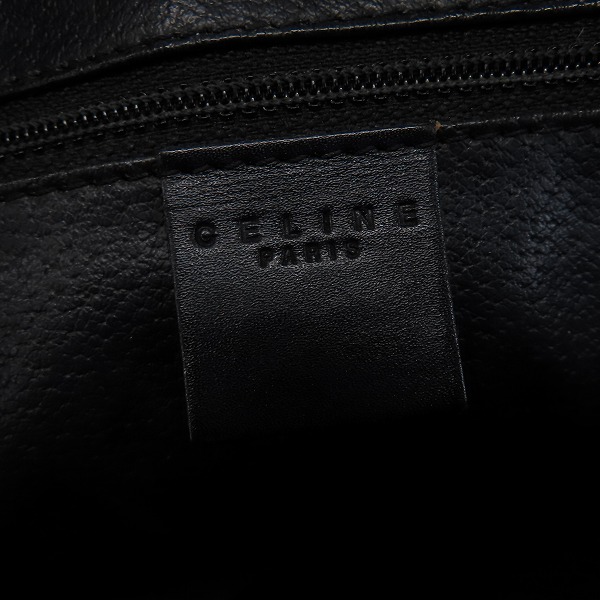 実際に弊社で買取させて頂いたCELINE/セリーヌ マカダム柄 ヴィンテージ ハンドバッグの画像 6枚目