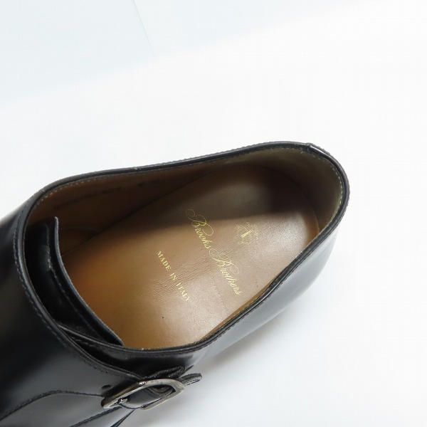 実際に弊社で買取させて頂いたBrooks Brothers/ブルックスブラザーズ GF DBL MONK ダブルモンクストラップシューズ 100094787/8Eの画像 4枚目