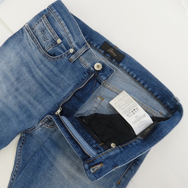 実際に弊社で買取させて頂いたBrioni/ブリオーニ CAMPIGLIO SLIM FIT デニムパンツ/32の画像 2枚目
