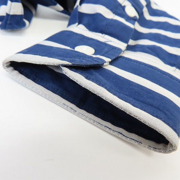 実際に弊社で買取させて頂いたHBNS/ハバノス 胸ポケット切り替え 長袖シャツ/Sの画像 8枚目