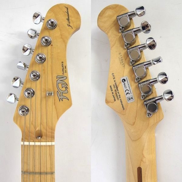 実際に弊社で買取させて頂いた★FGN/FUJIGEN/フジゲン J STANDARD JST-5M ストラトキャスターType ギグケース付の画像 2枚目