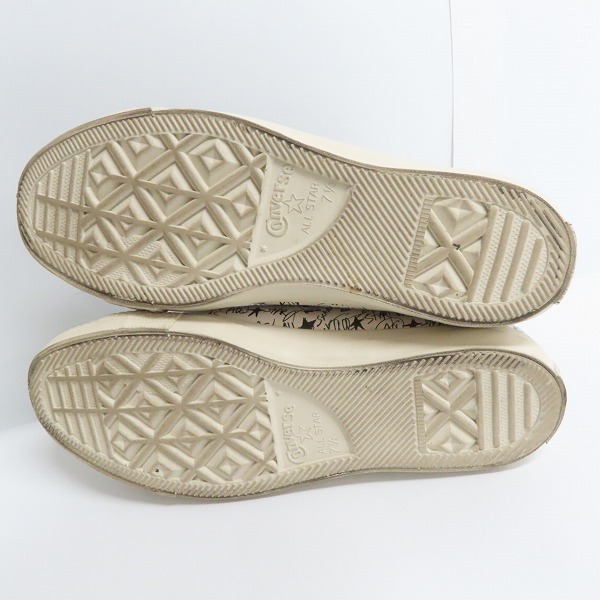 実際に弊社で買取させて頂いたCONVERSE×Alber Elbaz/コンバース×アルベール エルバス ALL STAR AE P HI ハイカットスニーカー 1CK789/26の画像 2枚目