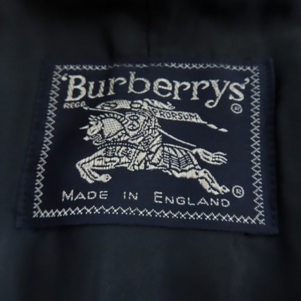 実際に弊社で買取させて頂いたBurberrys/バーバリーズ チェック柄ライナー付き ロング丈 トレンチコート/50の画像 2枚目