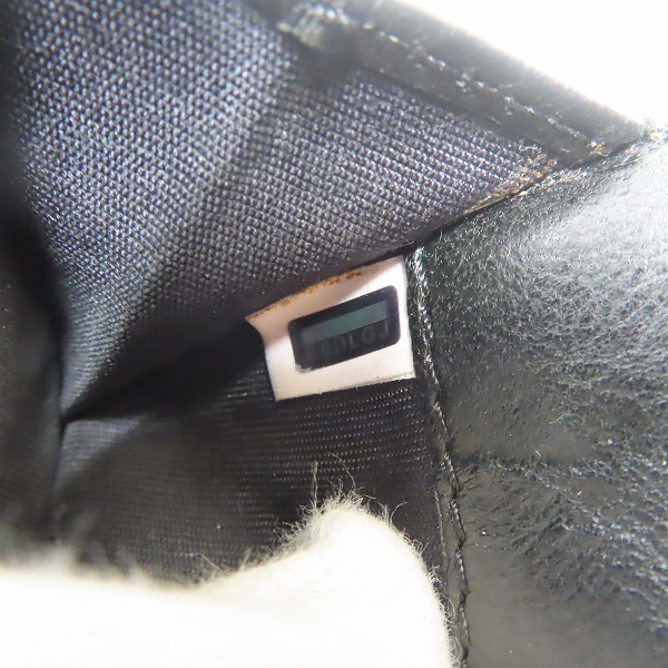 実際に弊社で買取させて頂いたJIMMY CHOO/ジミーチュウ 二つ折り Wホック 長財布 の画像 7枚目