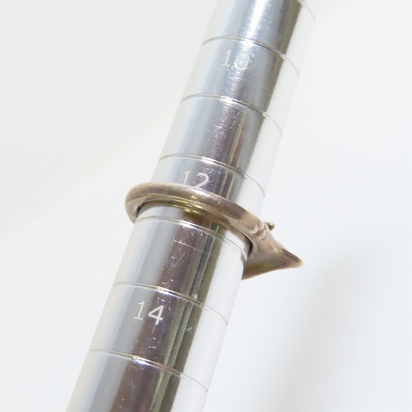 実際に弊社で買取させて頂いたBloody Mary/ブラッディマリー ビビット リング - 雛鳥 ｗ/ブルーダイヤモンド 12.5号の画像 8枚目