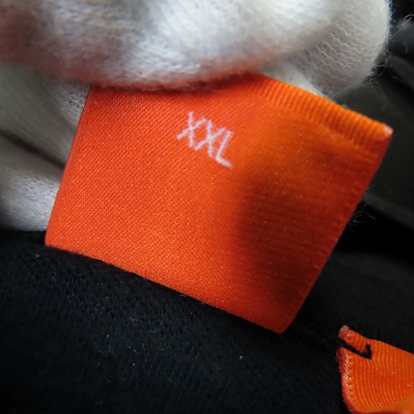 実際に弊社で買取させて頂いたHUGO BOSS/ヒューゴボス ジップアップ ジャケット/ブルゾン ブラック/XXLの画像 3枚目