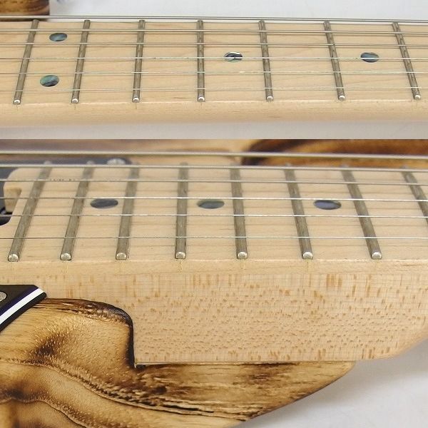 実際に弊社で買取させて頂いた★【難有り】ESP/イーエスピー SNAPPER-AS/M DRIFTWOOD Burner Satin/スナッパー ストラトType SSH ギグケース付の画像 4枚目