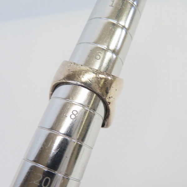 実際に弊社で買取させて頂いた【ギャラ有】CRAZY PIG/クレイジーピッグ エビルスカルリング/EVIL SKULL 17号の画像 8枚目