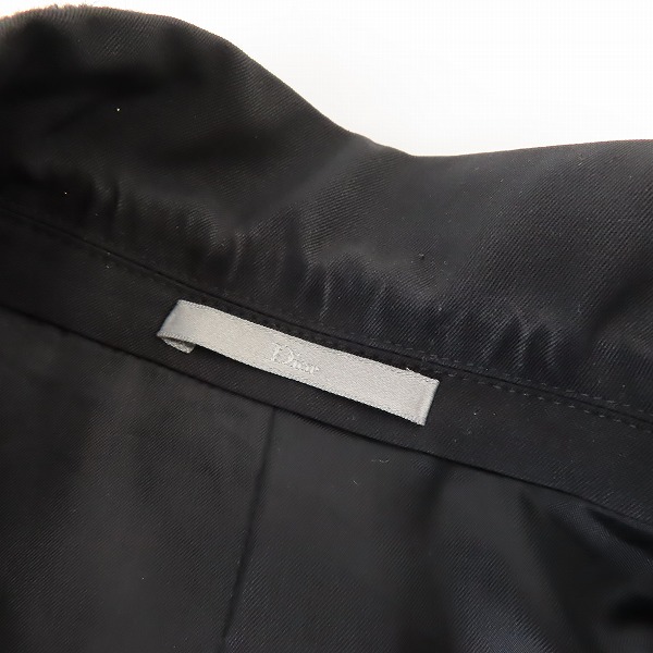 実際に弊社で買取させて頂いたDior Homme/ディオールオム ATELIER Bee Embroidered Jacket Black テーラードジャケット 48の画像 5枚目