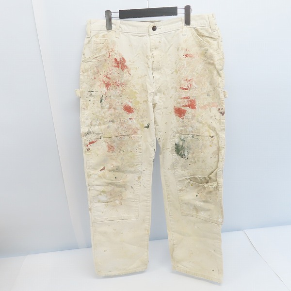 実際に弊社で買取させて頂いたSherwin-Williams×Dickies/シャーウィン ウィリアムズ×ディッキーズ ダメージ ペイント加工 パンツ/38