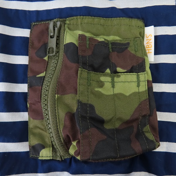 実際に弊社で買取させて頂いたHBNS/ハバノス 胸ポケット切り替え 長袖シャツ/Sの画像 5枚目