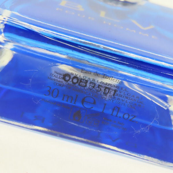 実際に弊社で買取させて頂いたBVLGARI/ブルガリ POUR HOMME/ブループールオム オードトワレ/香水 30mlの画像 2枚目