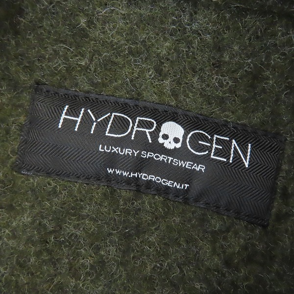 実際に弊社で買取させて頂いた【未使用/JPタグ】HYDROGEN/ハイドロゲン ウール混 ジャケット 250306/56の画像 2枚目