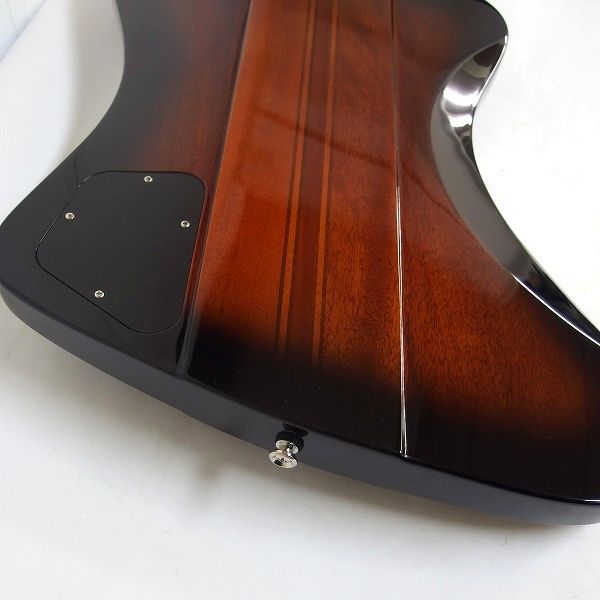 実際に弊社で買取させて頂いた★【美品】Epiphone/エピフォン Firebird VS/Vintage Sunburst ファイヤーバード 2021年製 ソフトケース付 の画像 6枚目
