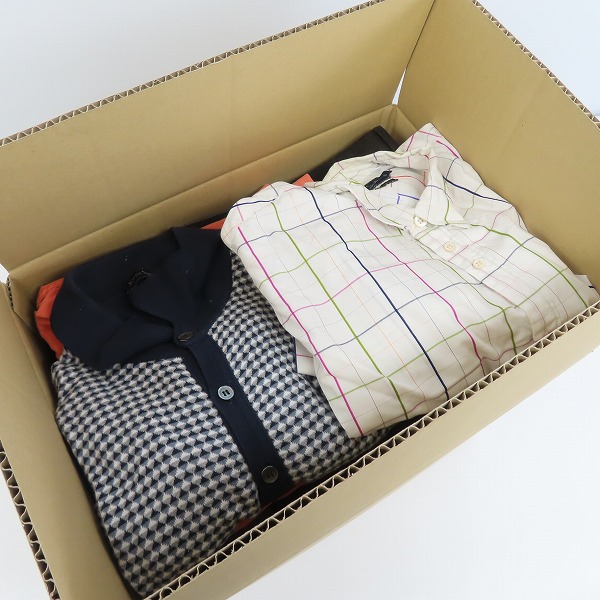 実際に弊社で買取させて頂いた【おまとめ品】ポールスミス/ジョンスメドレー/ビームス等 ジャケット/シャツ/ニット/スラックスほか