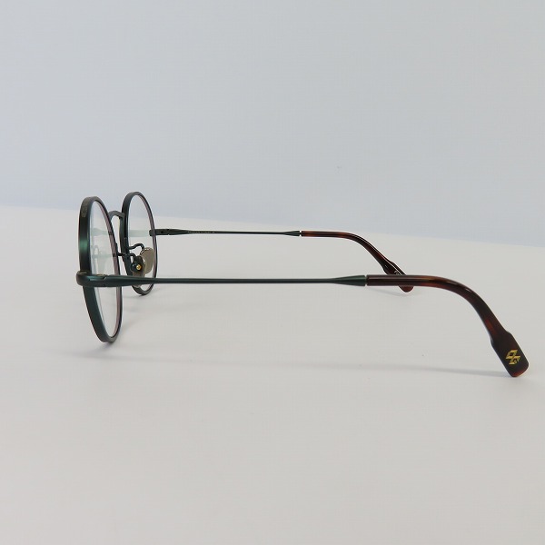 実際に弊社で買取させて頂いたOG OLIVER GOLDSMITH/オリバーゴールドスミス Porte ポルテ メガネフレーム/アイウェア w/クリップオンの画像 1枚目