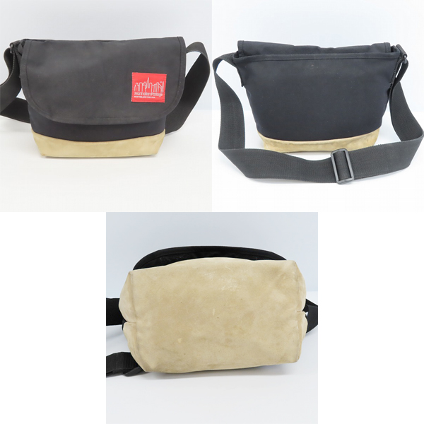 実際に弊社で買取させて頂いたmanhattan portage/マンハッタンポーテージ ボディバッグ/ショルダー 2点セットの画像 2枚目
