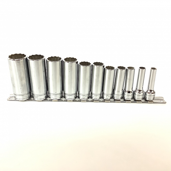 実際に弊社で買取させて頂いたSnap-on/スナップオン ディープソケット  SF081-SF281/11点セット