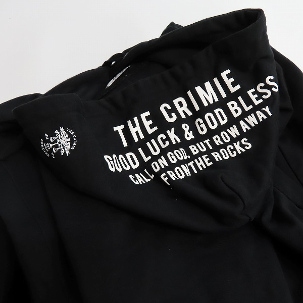 実際に弊社で買取させて頂いたTHE CRIMIE/クライミー プリントロゴ プルオーバー Mの画像 6枚目
