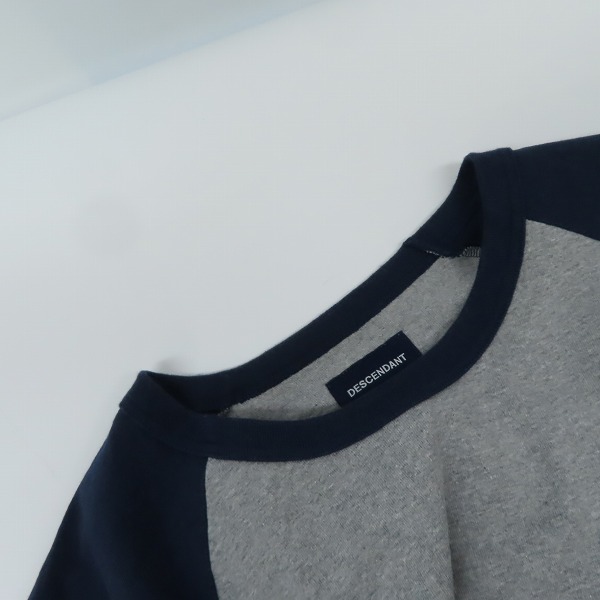 実際に弊社で買取させて頂いたDESCENDANT/ディセンダント 20SS TWO BIT B.B SS ラグラン Tシャツ/3の画像 5枚目