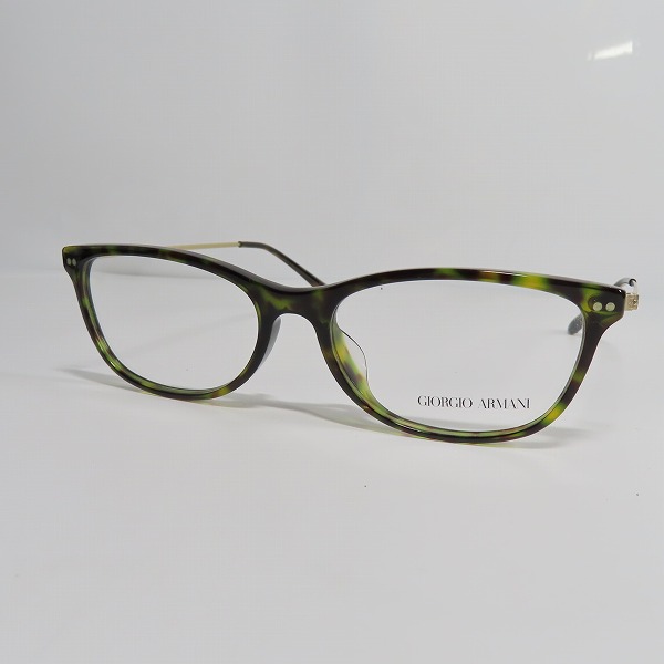 実際に弊社で買取させて頂いたGIORGIO ARMANI/ジョルジオアルマーニ メガネフレーム アイウェア トータス AR7084-F