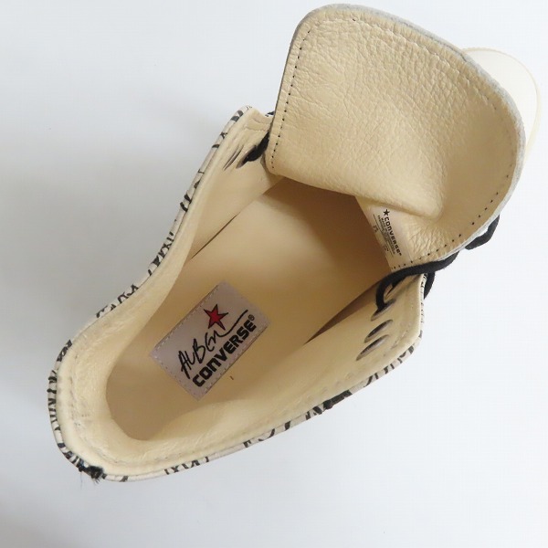 実際に弊社で買取させて頂いたCONVERSE×Alber Elbaz/コンバース×アルベール エルバス ALL STAR AE P HI ハイカットスニーカー 1CK789/26の画像 4枚目