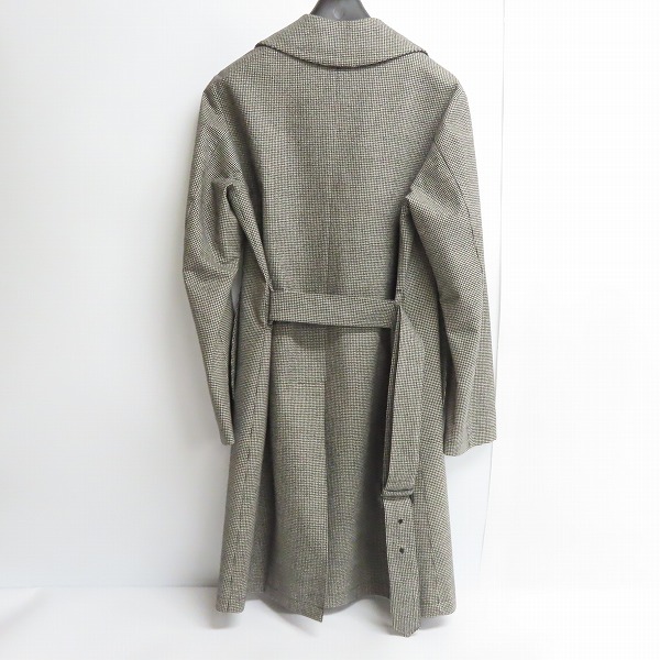 実際に弊社で買取させて頂いたMACINTOSH/マッキントッシュ 千鳥柄 ウール コート/36の画像 1枚目
