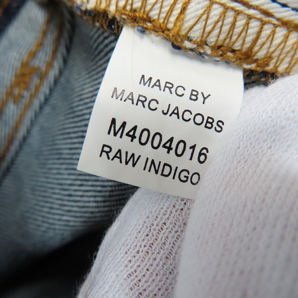 実際に弊社で買取させて頂いたMARC by MARC JACOBS/マークバイマークジェイコブス デニムパンツ MJ117/29×34の画像 4枚目