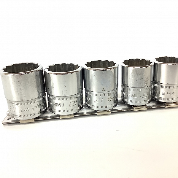 実際に弊社で買取させて頂いたSnap-on/スナップオン シャローソケット  FM8-19/12点セットの画像 1枚目