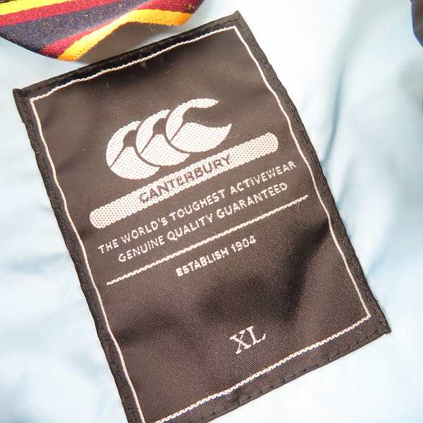 実際に弊社で買取させて頂いたCANTERBURY/カンタベリー キルティングジャケット RA77651 /XLの画像 2枚目