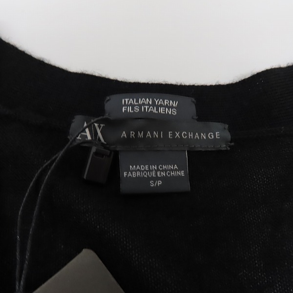 実際に弊社で買取させて頂いた【未使用】ARMANI EXCHANGE/アルマーニエクスチェンジ エポレット付カーディガン C5W412IN/Sの画像 2枚目