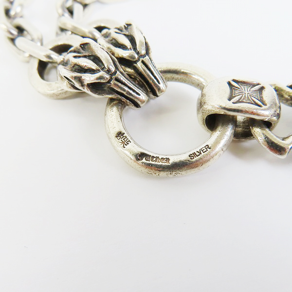 実際に弊社で買取させて頂いたLSD/LOUD STYLE DESIGN/ラウドスタイルデザイン ネックレス タイガー クロス カスタムの画像 5枚目