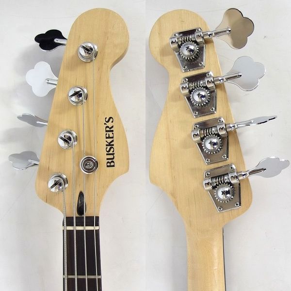 実際に弊社で買取させて頂いた★BUSKER'S/バスカーズ BJB 3TS ジャズベース Type ソフトケース付 の画像 3枚目