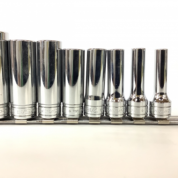 実際に弊社で買取させて頂いたSnap-on/スナップオン ディープソケット  SF081-SF281/11点セットの画像 4枚目