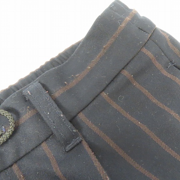 実際に弊社で買取させて頂いたHARE/ハレ ストライプ柄 レーヨン混 ジャケット/パンツ セットアップ Sの画像 5枚目