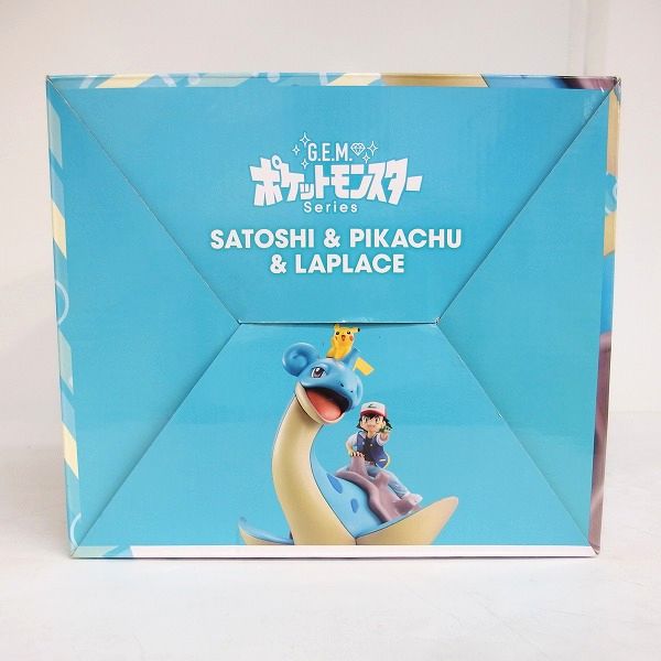 実際に弊社で買取させて頂いたメガハウス G.E.M.シリーズ ポケットモンスター サトシ＆ピカチュウ＆ラプラス の画像 8枚目