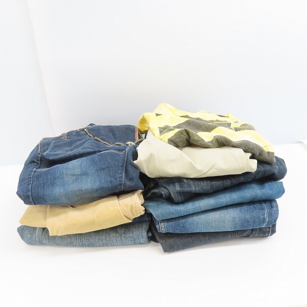 実際に弊社で買取させて頂いた【おまとめ品】ダイエットブッチャースリムスキン/ラッドミュージシャン/ロエン等 デニムパンツ/Tシャツほかの画像 6枚目