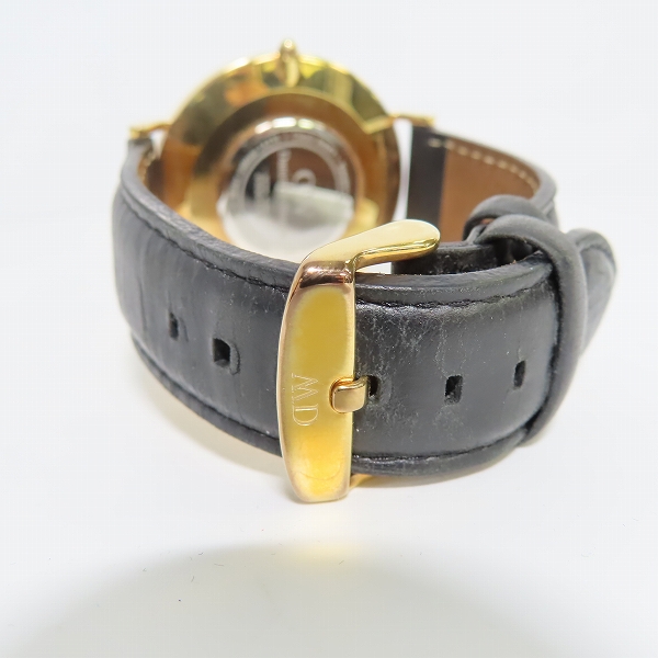 実際に弊社で買取させて頂いたDaniel Wellington/ダニエルウェリントン  クォーツ腕時計 B40R9【動作未確認】の画像 2枚目