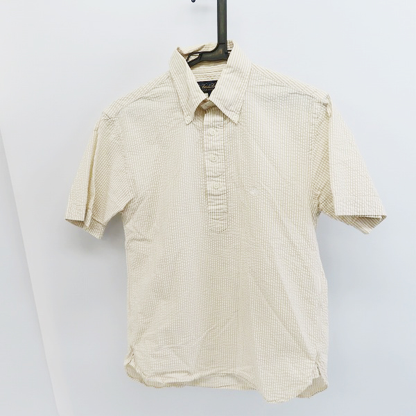 実際に弊社で買取させて頂いたBrooks Brothers/ブルックスブラザーズ ストライプ ハーフボタンシャツ/S
