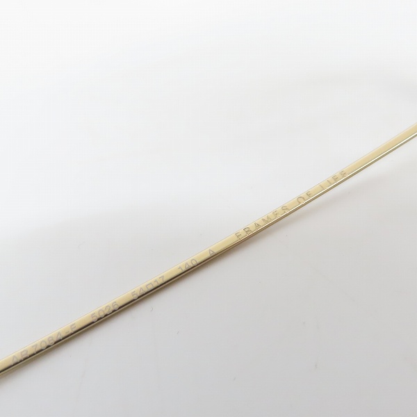 実際に弊社で買取させて頂いたGIORGIO ARMANI/ジョルジオアルマーニ メガネフレーム アイウェア トータス AR7084-Fの画像 6枚目