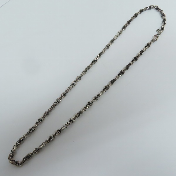 実際に弊社で買取させて頂いた【ギャラ付き】Bloody Mary/ブラッディマリー twisted claw/ツイステッド クロー ネックレス チェーン 60cmの画像 4枚目