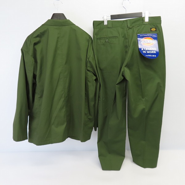 実際に弊社で買取させて頂いた【未使用】DICKIES×TRIPSTAR/ディッキーズ×トリップスター ジャケット/トラウザーパンツ セットアップ/XLの画像 1枚目