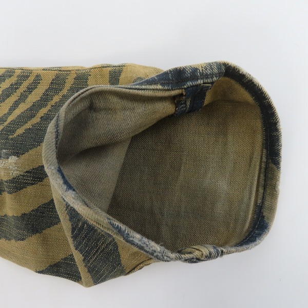 実際に弊社で買取させて頂いたL.G.B./ルグランブルー デニムパンツ ダメージ加工 カーキ/30の画像 8枚目