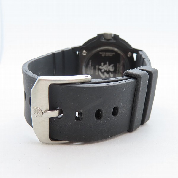 実際に弊社で買取させて頂いたLUMINOX/ルミノックス 影/シャドウ 手裏剣 日米限定モデル/500本限定 デイト LSC-003【動作未確認】の画像 2枚目