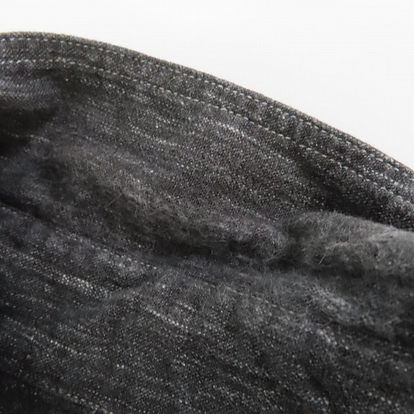 実際に弊社で買取させて頂いたSUGAR CANE/シュガーケーン ネルシャツ 長袖シャツ ブラック系/Mの画像 3枚目