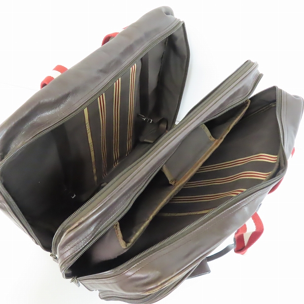 実際に弊社で買取させて頂いたBALLY/バリー レザー キャリーバッグ/ビジネスバッグの画像 8枚目