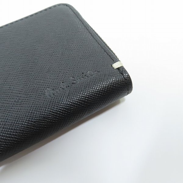 実際に弊社で買取させて頂いたPaul Smith/ポールスミス L字ファスナー コインケース/カードケースの画像 5枚目